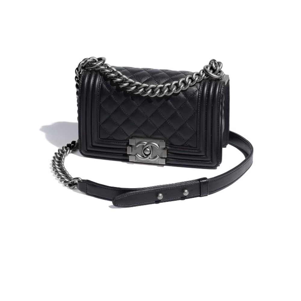 CHANEL SMALL BOY HANDBAG 📍SOLD📍 - Picture 3 of 4